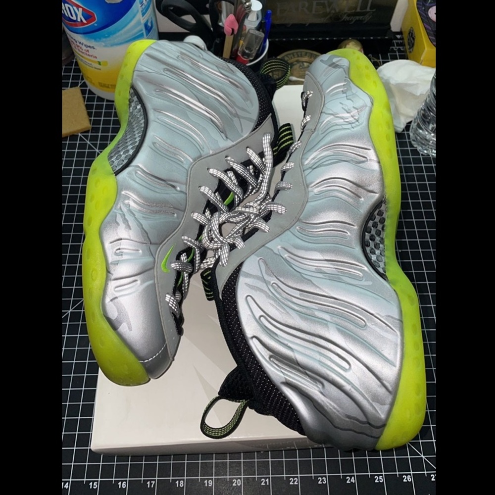 Nike Air Foamposite One PRM “Metallic Camo”/“Tiger Camo” sz10.5 - Picture 4 of 8